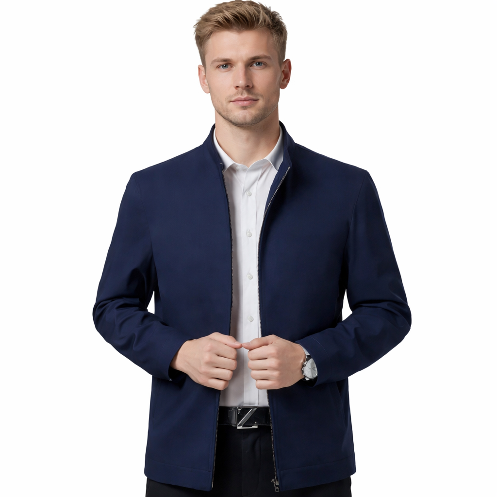 Herre Business Jakke – Elegant &amp; Formell | Luksus Dressjakke til Høst/Vår