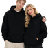 Unisex Hettegenser – Klassisk Ensfarget Hoodie | Komfortabel & Allsidig Vårstil – Snøhvit