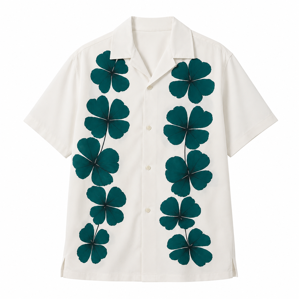 Hawaii Skjorte til Herre – Kortermet Lyocellskjorte med Retro Print