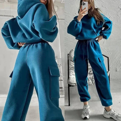 treningsdress med hette