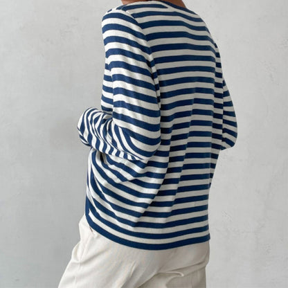 Elegant stripete skjorte
