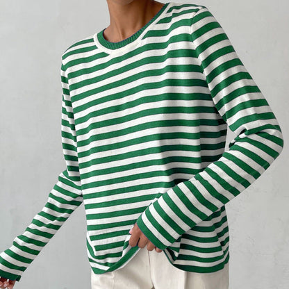 Elegant stripete skjorte