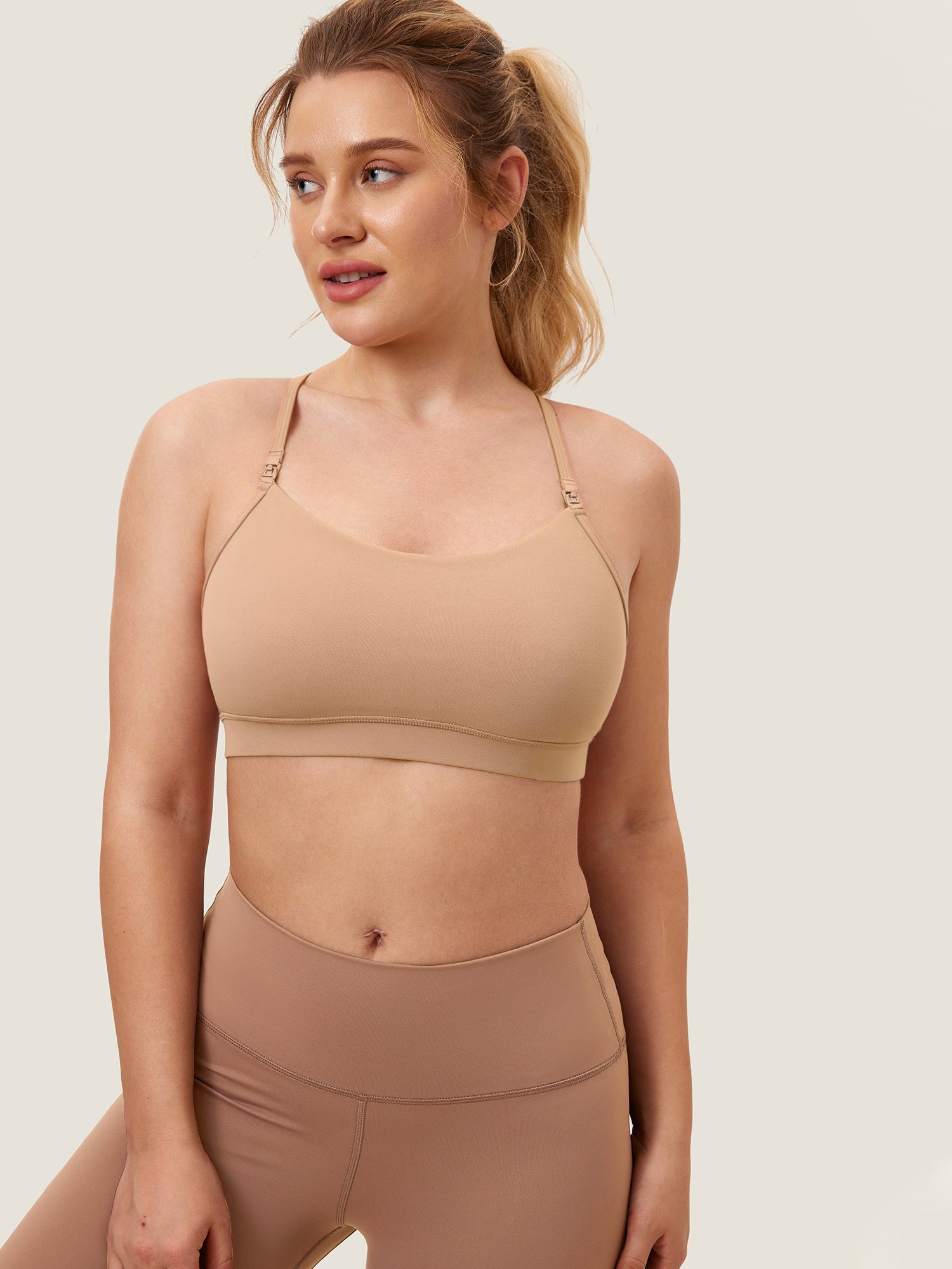 Amme sports-BH med Y-rygg – Natrelax® trenings-BH for ammende