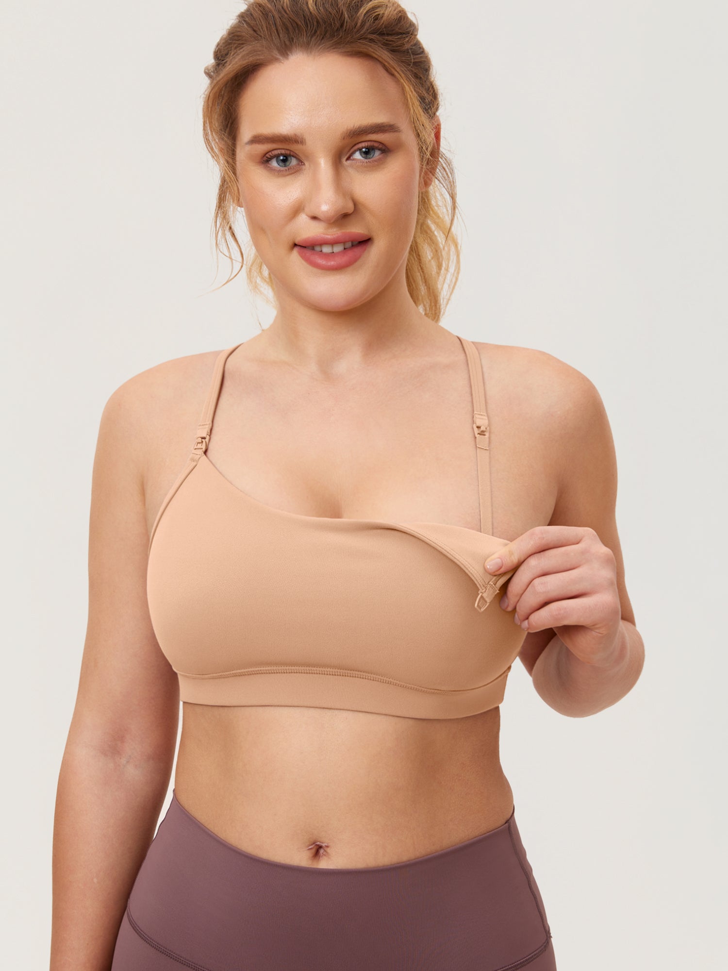Amme sports-BH med Y-rygg – Natrelax® trenings-BH for ammende