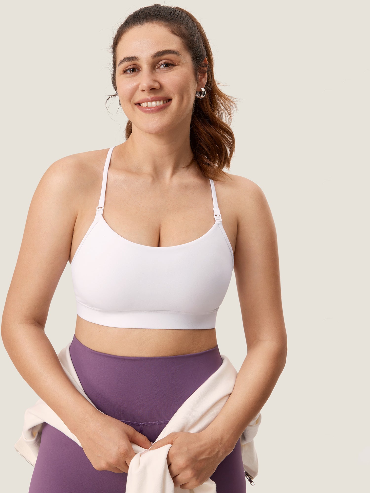 Amme sports-BH med Y-rygg – Natrelax® trenings-BH for ammende
