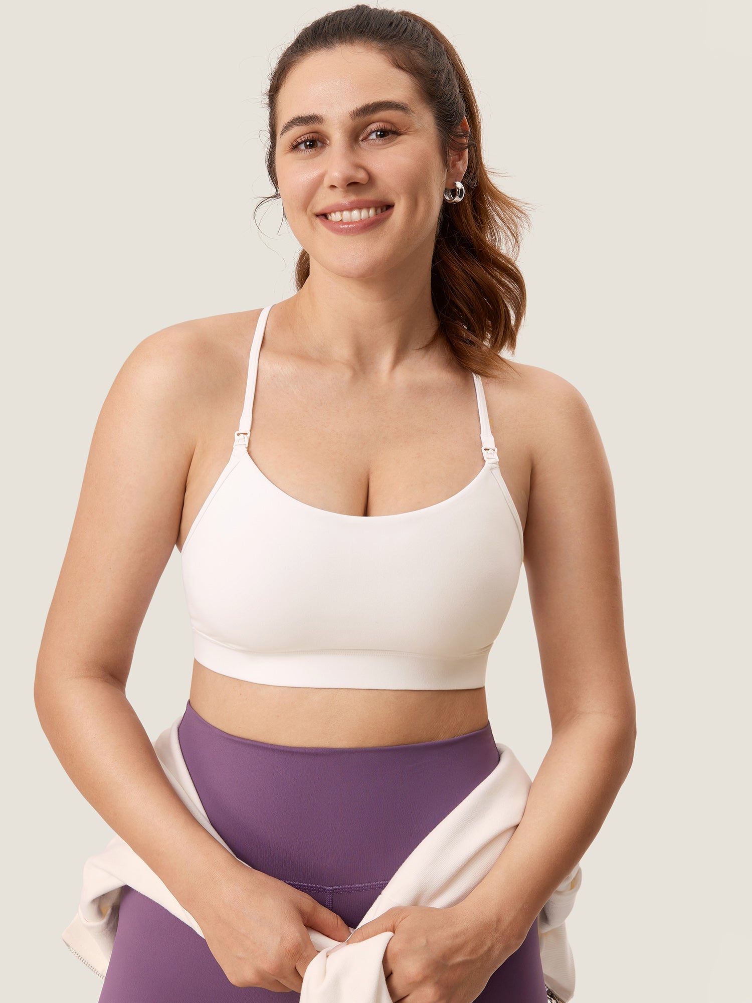 Amme sports-BH med Y-rygg – Natrelax® trenings-BH for ammende
