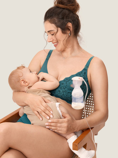 Handsfree pumpe-BH med bomullsfôr – ammebh og pumpe-BH i ett