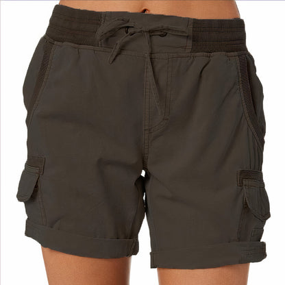 Shorts med høy midje