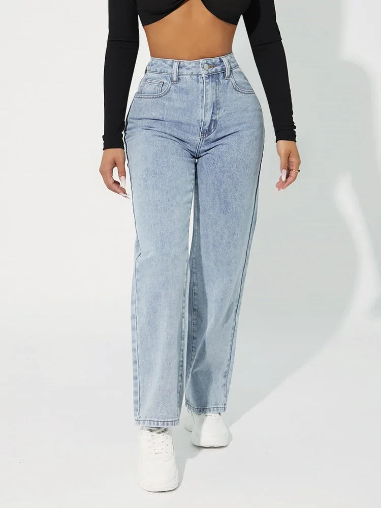 Jeans i enkel stil