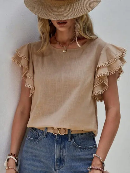Vintage bluse for damer
