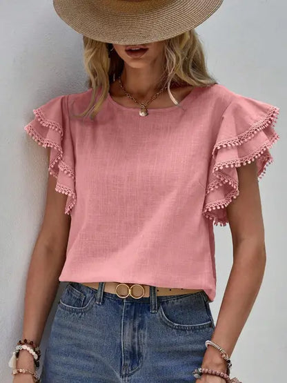 Vintage bluse for damer