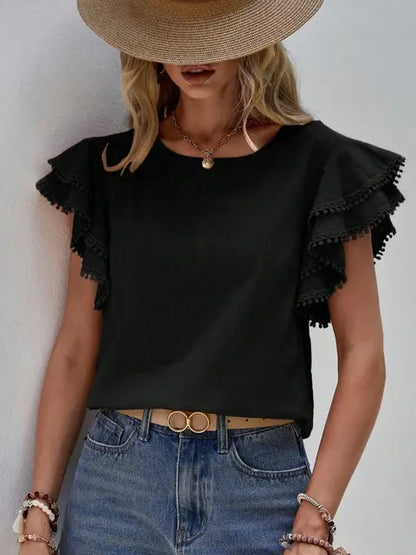 Vintage bluse for damer