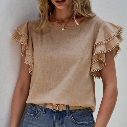 Vintage bluse for damer