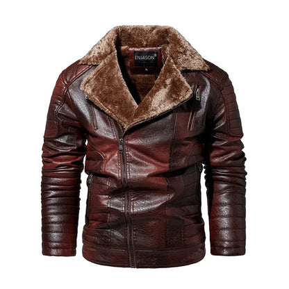 Skinnjakke herre med fleece