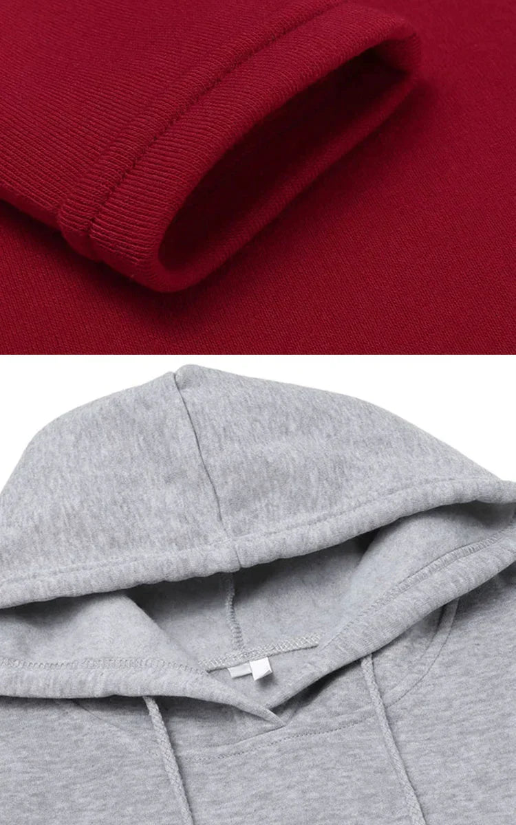 Sweatshirtkjole med hette