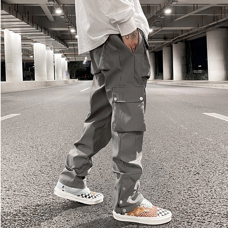 Utility cargo-bukse med store lommer