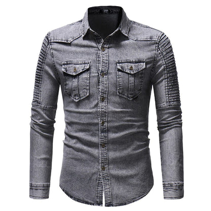Denimskjorte
