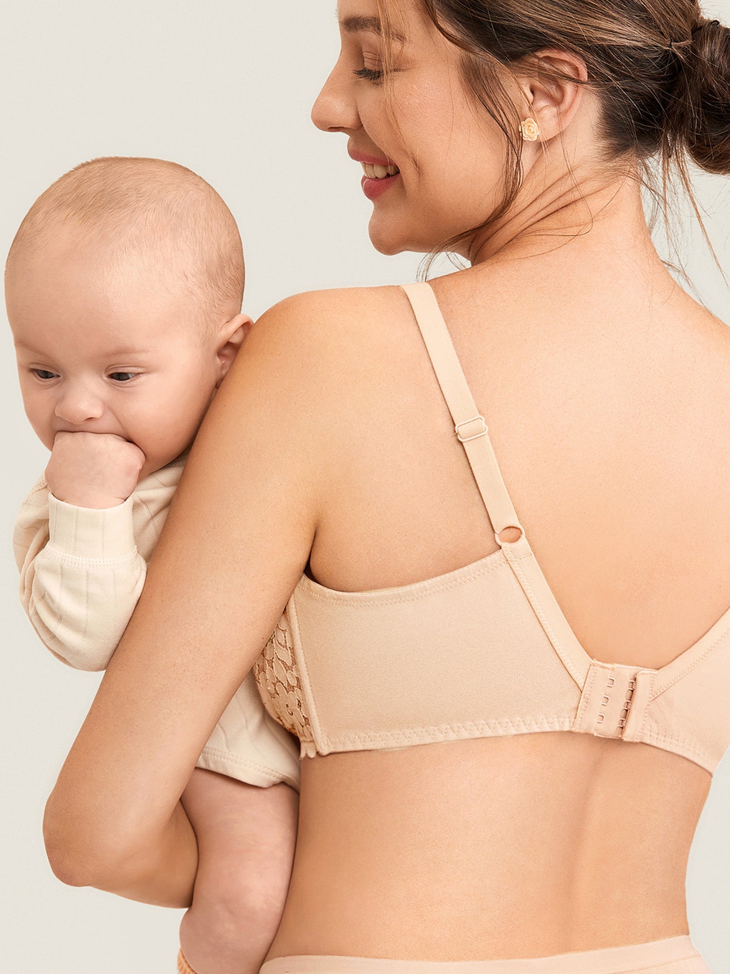 Handsfree pumpe-BH i blonde – ammebh og pumpe-BH i ett