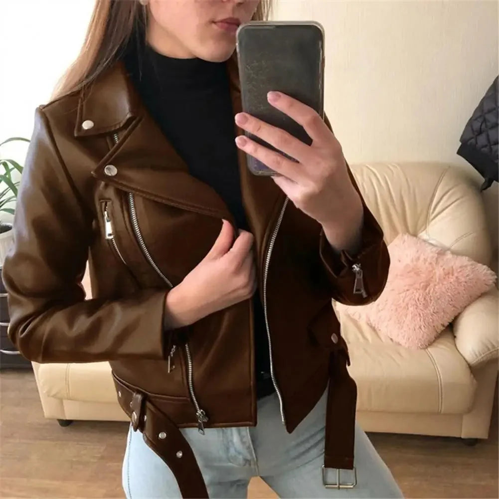 Annelle | Elegant og forfinet jakke – Brun