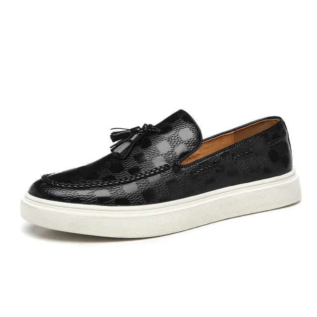 Klassiske loafers med dusk