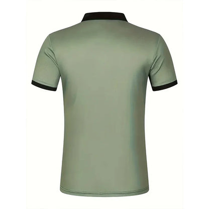 Business casual poloskjorte for menn