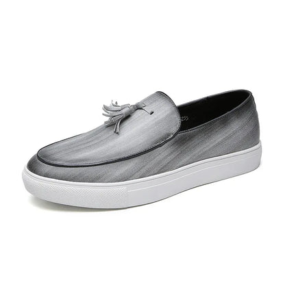 Loafers i italiensk skinn