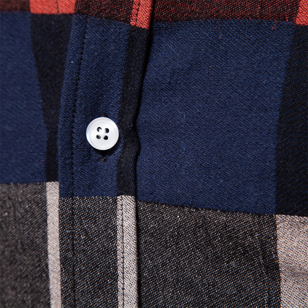 Retro rutete skjorte