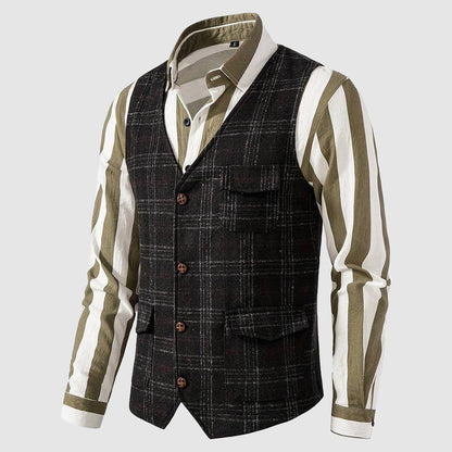 Vintage vest for menn
