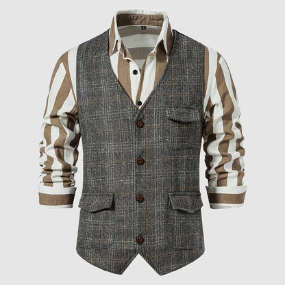 Vintage vest for menn