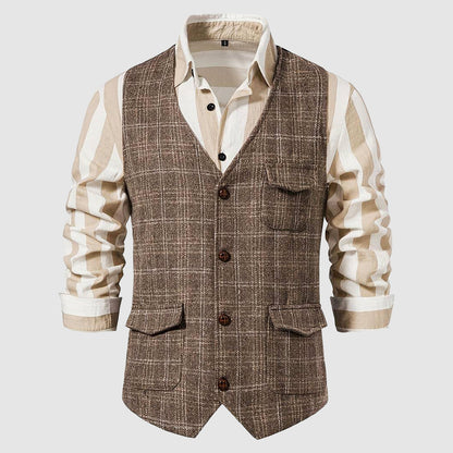 Vintage vest for menn