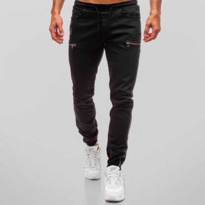 Joggebukse i denim