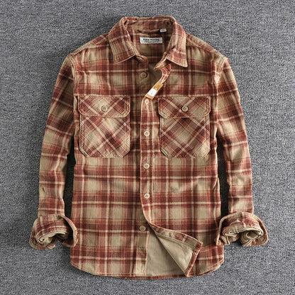 Retro Corduroy-skjorte