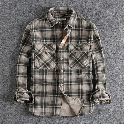 Retro Corduroy-skjorte