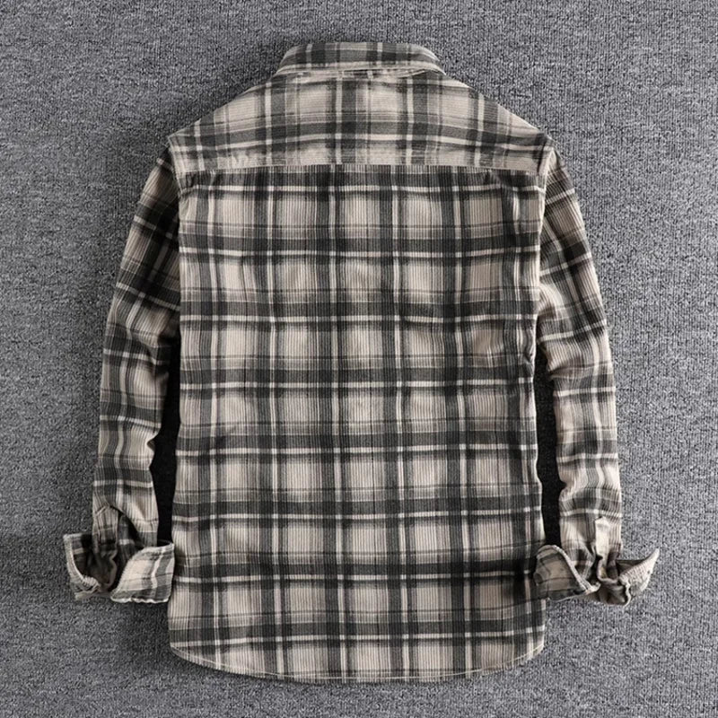 Retro Corduroy-skjorte