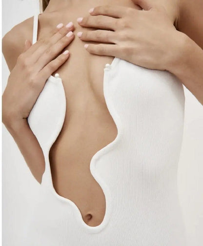 Fashion Wave Sling-kjole for damer