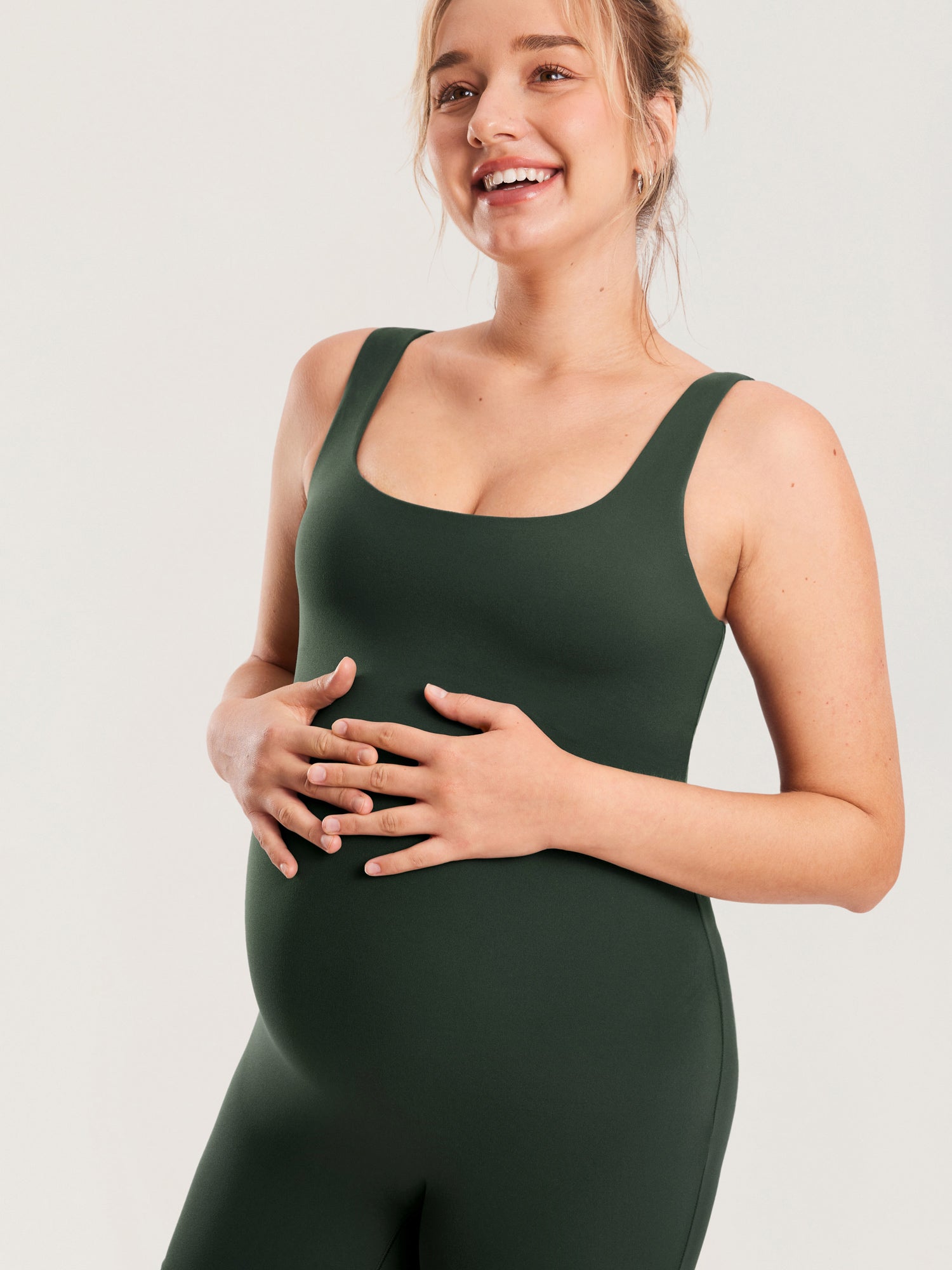 Gravid playsuit i mykt Natrelax® – romper for gravide
