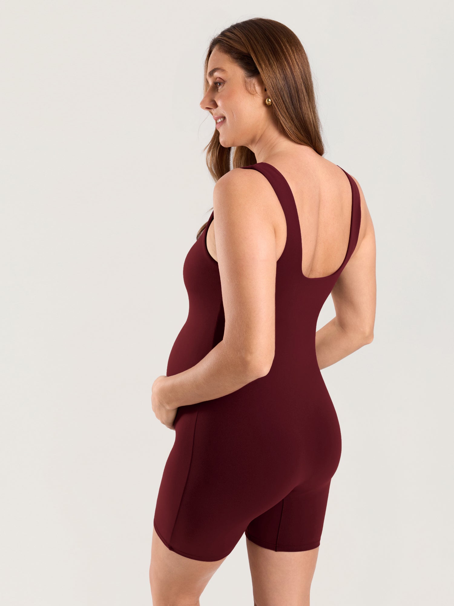 Gravid playsuit i mykt Natrelax® – romper for gravide