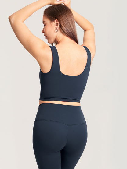 Pumpe-BH i croptop-modell – Natrelax® handsfree pumpetopp