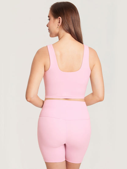 Pumpe-BH i croptop-modell – Natrelax® handsfree pumpetopp
