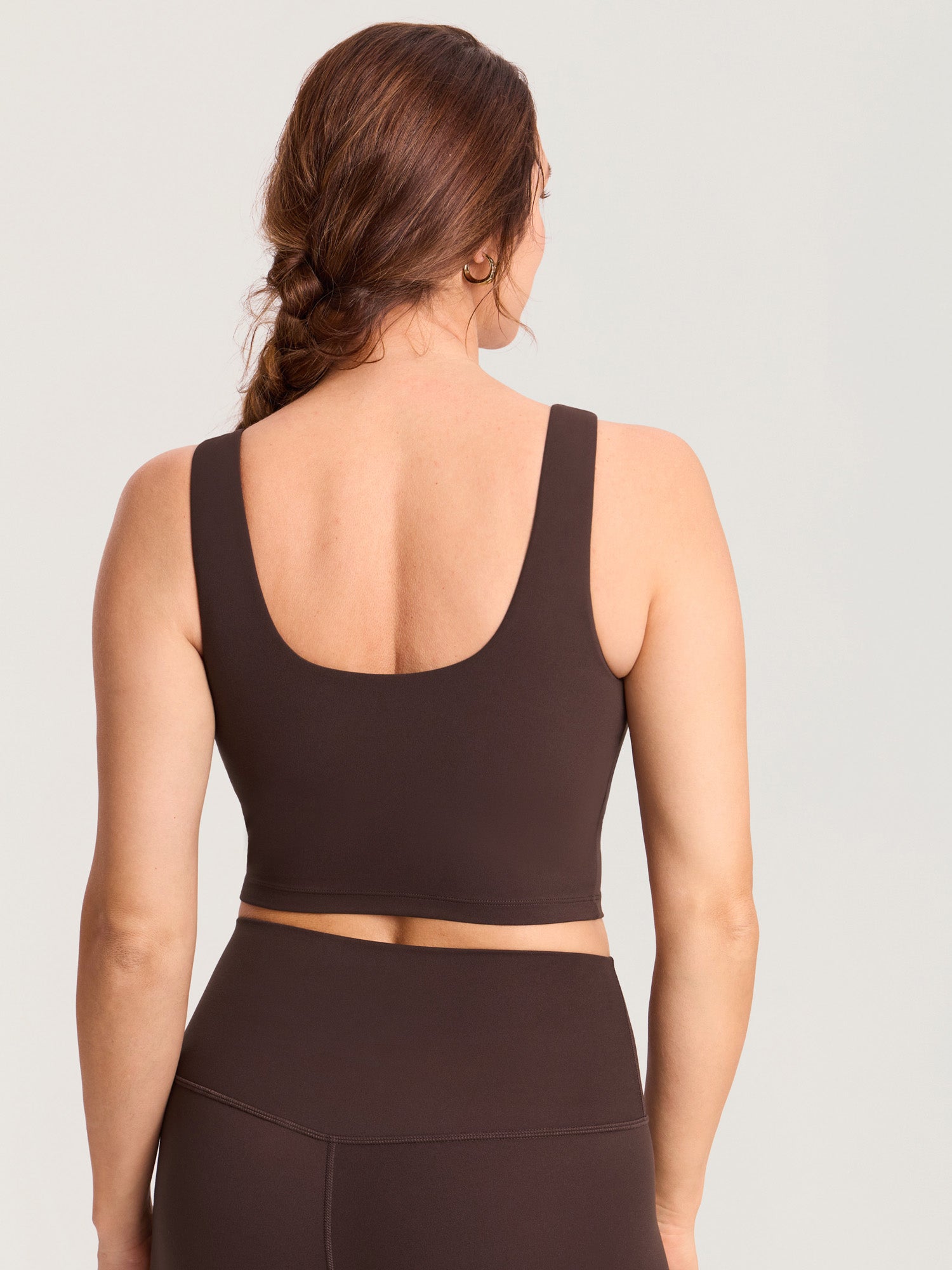 Pumpe-BH i croptop-modell – Natrelax® handsfree pumpetopp
