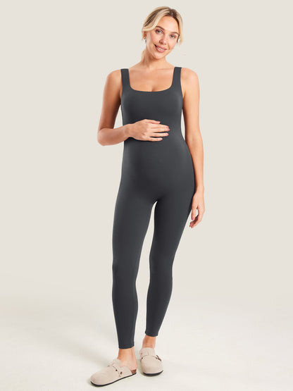 Gravid jumpsuit i mykt Natrelax® – buksedress for gravide