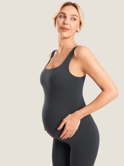 Gravid jumpsuit i mykt Natrelax® – buksedress for gravide