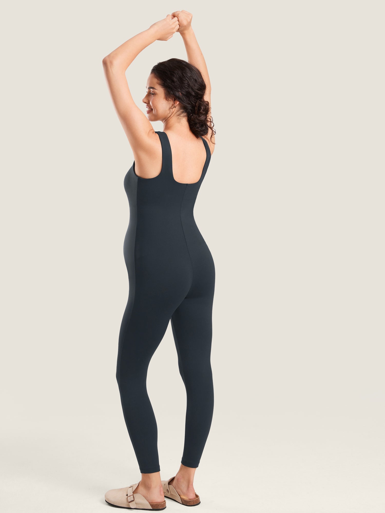 Gravid jumpsuit i mykt Natrelax® – buksedress for gravide