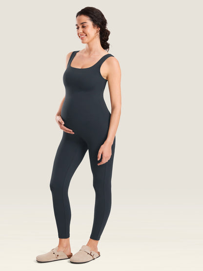 Gravid jumpsuit i mykt Natrelax® – buksedress for gravide