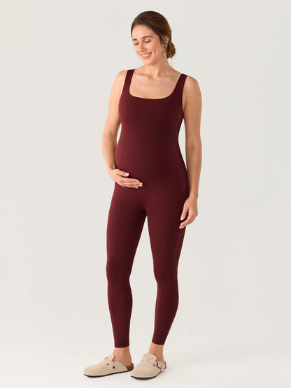 Gravid jumpsuit i mykt Natrelax® – buksedress for gravide