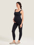 Gravid jumpsuit i mykt Natrelax® – buksedress for gravide – Svart