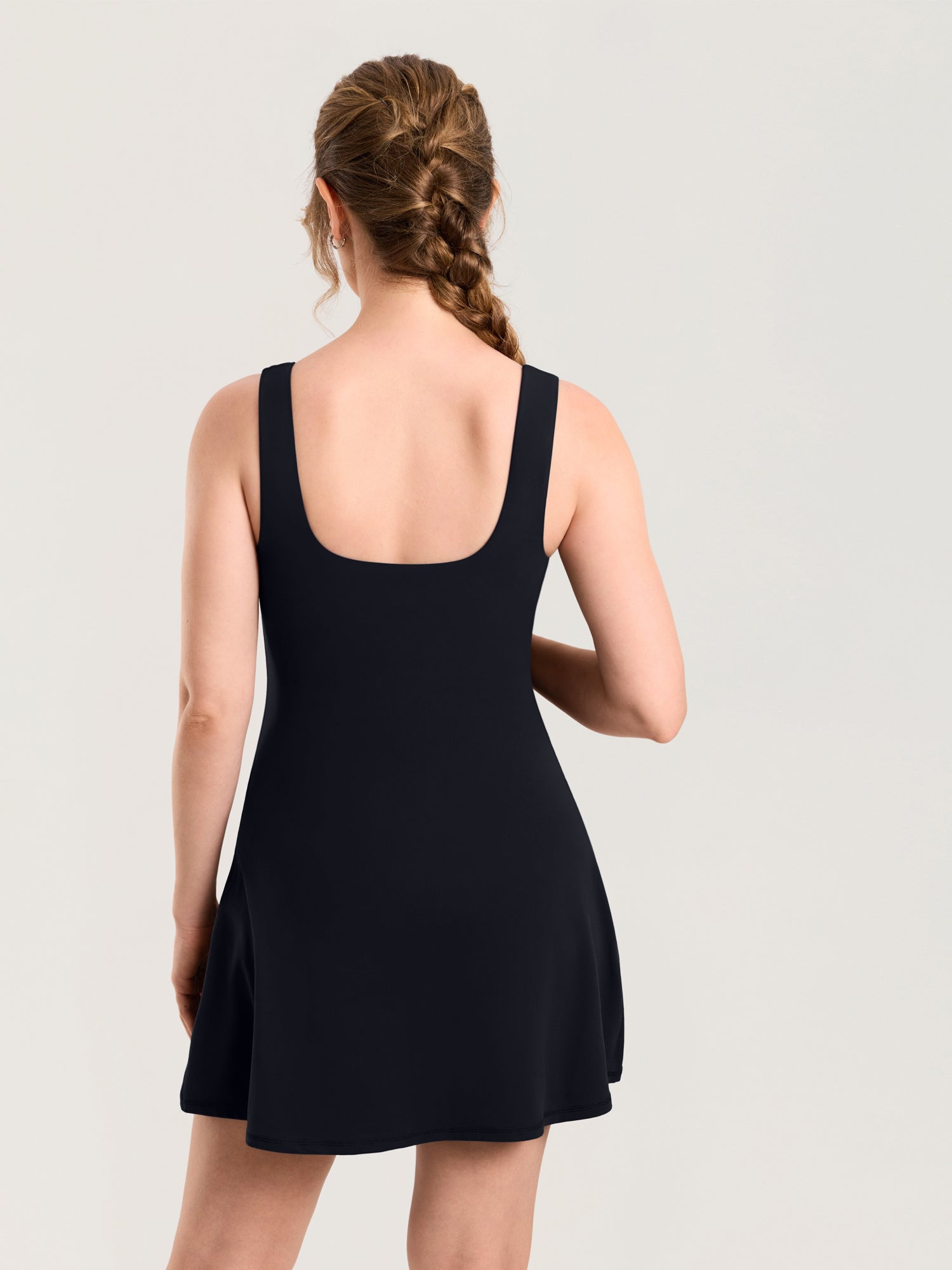 Gravidkjole i minilengde med innebygde shorts – Natrelax®