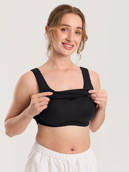 Ammetopp med V-hals – Natrelax® ammesinglet uten bøyle