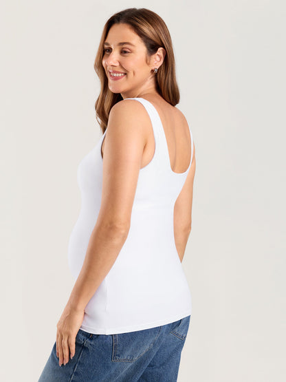 Ammetopp med V-hals – Natrelax® ammesinglet uten bøyle