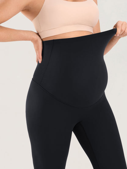 Gravidtights uten søm foran – Natrelax® leggings med høyt liv, 64 cm